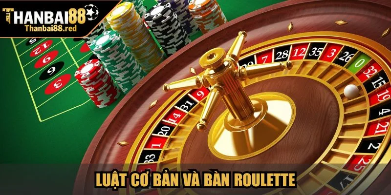 Cách Chơi Roulette Thanbai88 Từ A-Z Với Hướng Dẫn Chuẩn 2 Luật cơ bản và bàn Roulette