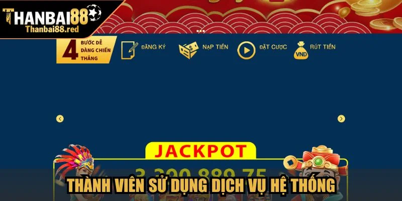 Thành viên sử dụng dịch vụ hệ thống