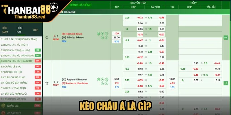 Kèo Châu Á Là Gì? Hiểu Rõ Cách Chơi Để Bắt Kèo Chuẩn 2 Kèo châu Á là gì?